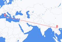 Flights from Điện Biên Phủ, Vietnam to Cagliari, Italy