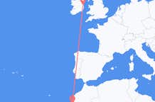 Flyrejser fra Agadir, Marokko til Dublin, Irland