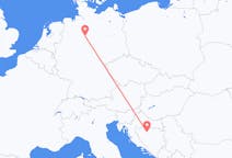 来自波斯尼亚和黑塞哥维那出发地 巴尼亚卢卡目的地 德国汉诺威的航班