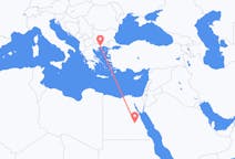 Flyreiser fra Luxor, Egypt til Kavala, Hellas
