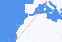 Flights from Dakar to Pisa