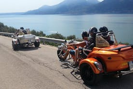 Trike/Ryker guidad tur 2 timmar på Gardasjön (1 förare + upp till 2 personer)