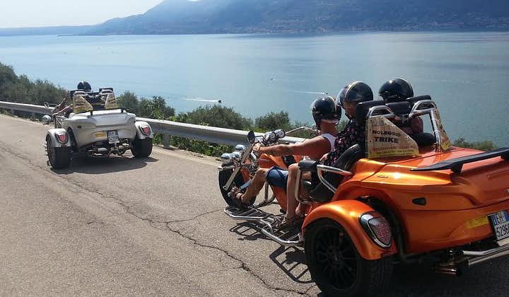 Trike/Ryker Guided Tour 2h on Garda Lake (1 driver + up to 2 pax)