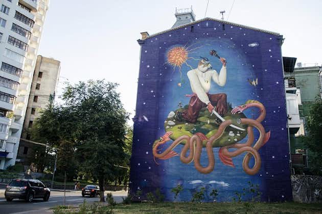 Visite d'art de rue de Kiev