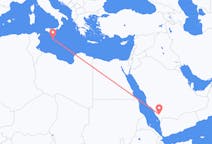 Flyg från Abha, Saudiarabien till Malta (kommun), Malta