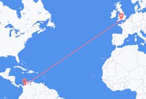 Flights from Montería, Colombia to Bournemouth, England