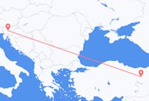 Flug frá Erzincan til Ljubljana