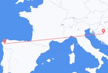 Flights from Santiago De Compostela to Banja Luka