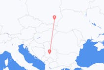 Flyreiser fra Kraljevo, Serbia til Rzeszów, Polen