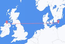 Flights from Bornholm, Denmark to Derry, the United Kingdom