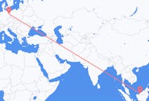 Flyreiser fra Sibu, Malaysia til Berlin, Tyskland