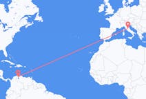 Flyg från Maracaibo, Venezuela till Perugia, Italien