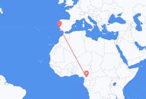 Flyg från Yaoundé, Kamerun till Lissabon, Portugal