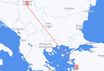 Flights from Belgrade in Serbia to İzmir in Turkey