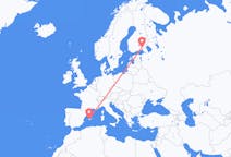 Vols de Lappeenranta, Finlande à Palma, Espagne