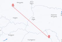 Flights from Łódź in Poland to Iași in Romania