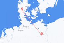 Flyg från Berlin, Maryland, Tyskland till Billund, Danmark