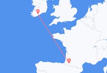 Flyrejser fra Pau til Cork