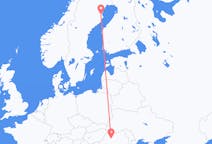 Flyg från Cluj-Napoca, Rumänien till Skellefteå, Sverige
