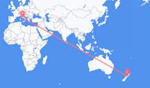 Flyg från Paraparaumu, Nya Zeeland till Rom, Italien