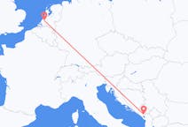Flug frá Podgorica, Svartfjallalandi til Rotterdam, Hollandi