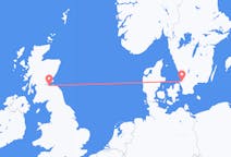 Flights from Ängelholm, Sweden to Edinburgh, Scotland