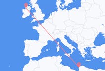 Flyrejser fra Benghazi, Libyen til Donegal, Irland