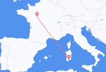 Flyreiser fra Cagliari, Italia til Tours, Frankrike