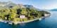 Villa Carlotta - Lake Como (IT) - Tremezzina - Aerial view of the villa and the park