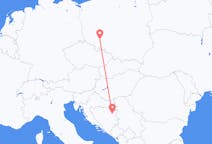 Flights from Wrocław, Poland to Tuzla, Bosnia & Herzegovina