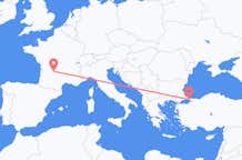 Flyreiser fra Brive-la-gaillarde, Frankrike til Istanbul, Tyrkia
