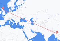 Flights from Lashio, Myanmar (Burma) to Edinburgh, Scotland