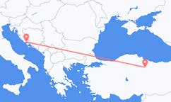 Flyreiser fra Tokat, til Split
