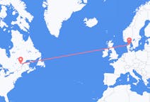 Flights from Saguenay, Canada to Aalborg, Denmark