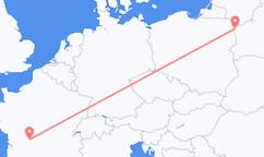 Flights from Limoges, France to Grodno, Belarus