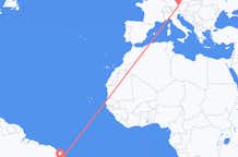 Flights from Maceió to Salzburg