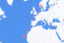出发地 佛得角出发地 薩爾島目的地 挪威克里斯蒂安桑的航班