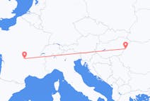 Flyrejser fra Clermont-Ferrand, Frankrig til Oradea, Rumænien