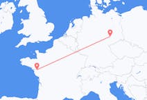 Flyreiser fra Nantes, Frankrike til Leipzig, Tyskland