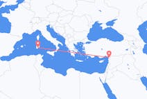 Flyg från Cagliari, Italien till Hatay Province, Turkiet