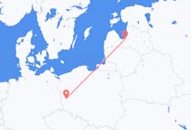 Flights from Riga in Latvia to Zielona Góra in Poland