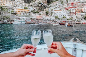Positano, Praiano 또는 Amalfi에서 아말피 해안 개인 보트 여행