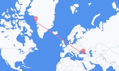 Fly fra Upernavik til Samsun