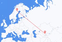 Flyreiser fra Tsjimkent, Kasakhstan til Arvidsjaur, Sverige