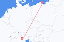 Flights from Gdansk to Verona
