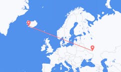 Flights from the city of Voronezh, Russia to the city of Reykjavik, Iceland