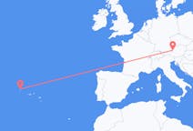 Flights from Corvo Island, Portugal to Salzburg, Austria