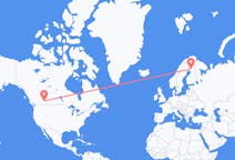 Flyreiser fra Calgary, til Rovaniemi