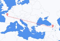Flights from Ağrı, Turkey to Tours, France