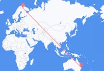 Flights from Coffs Harbour, Australia to Ivalo, Finland